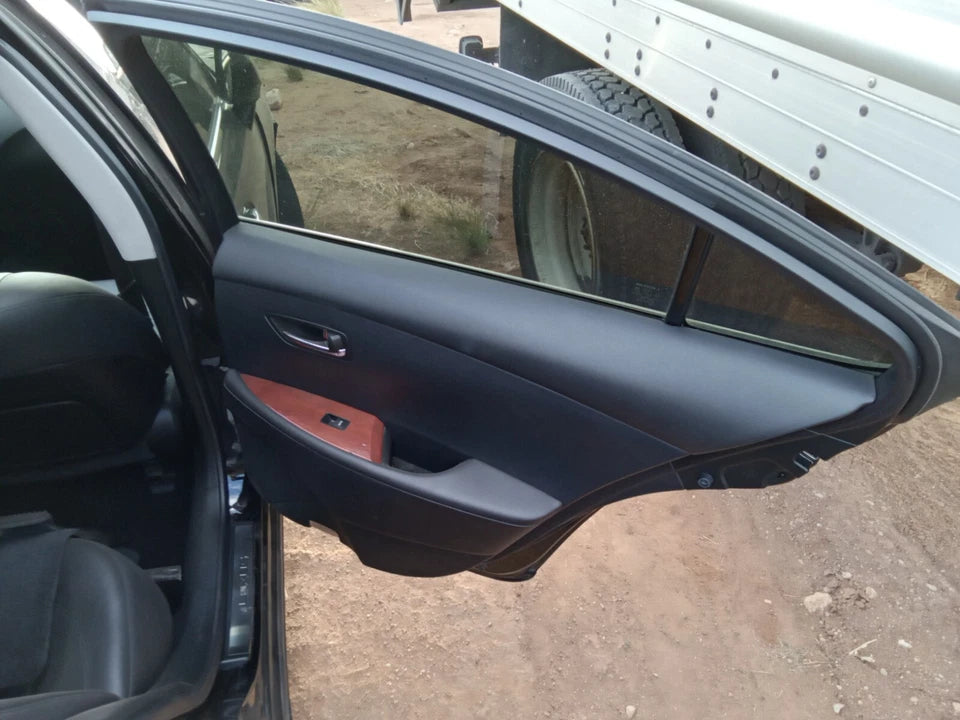 07-12 LEXUS ES350 ES 350 FRONT & REAR PASSENGER SIDE DOORS SET OF 2 BLACK COLOR