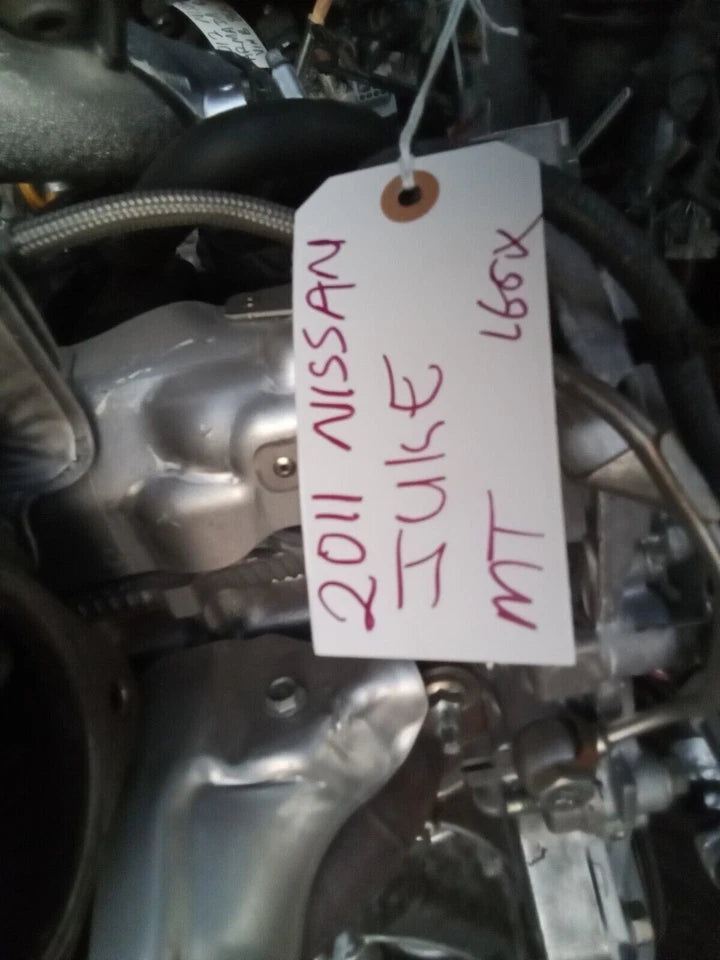 2011 2012 2013 2014 NISSAN JUKE 1.6L W/TURBO MR16DDT ENGINE MOTOR ASSY MANUAL MT