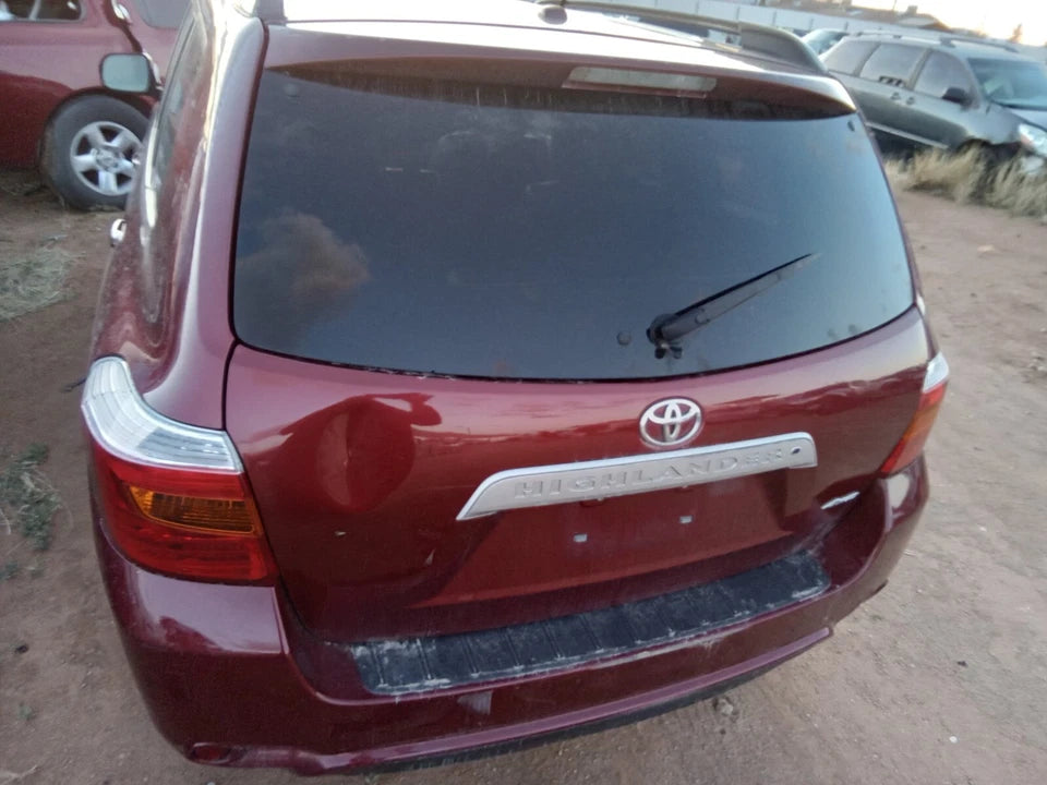 08 09 10 11 12 13 TOYOTA HIGHLANDER TAILGATE HATCH TRUNK LID POWER LIFT W/CAMERA