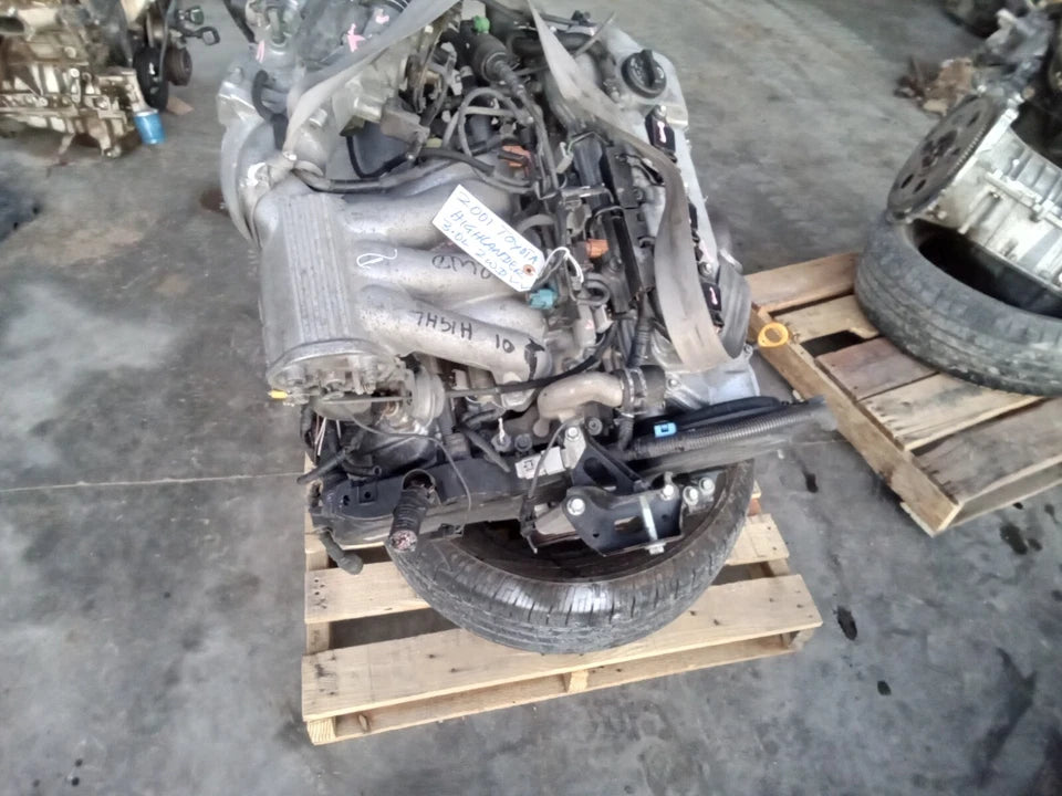 2001 2002 2003 TOYOTA HIGHLANDER 3.0L V6 ENGINE MOTOR ASSY 2WD FWD 4X2 VIN F