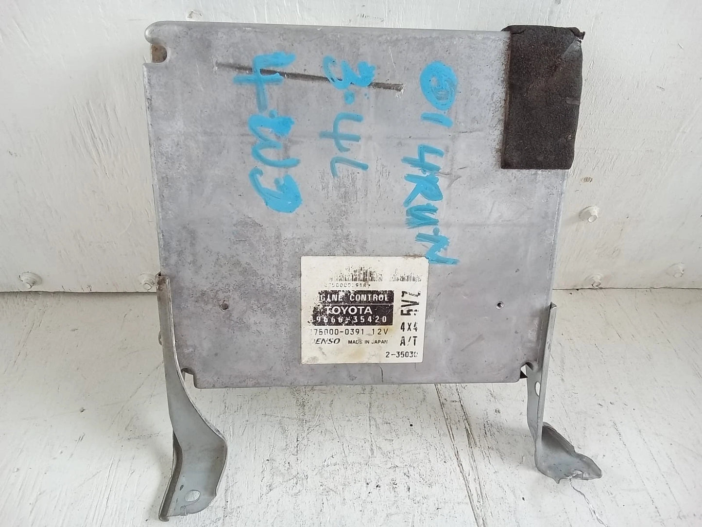 2001 TOYOTA 4RUNNER 3.4L 4WD ENGINE COMPUTER CONTROL MODULE ECU ECM 89666-35420