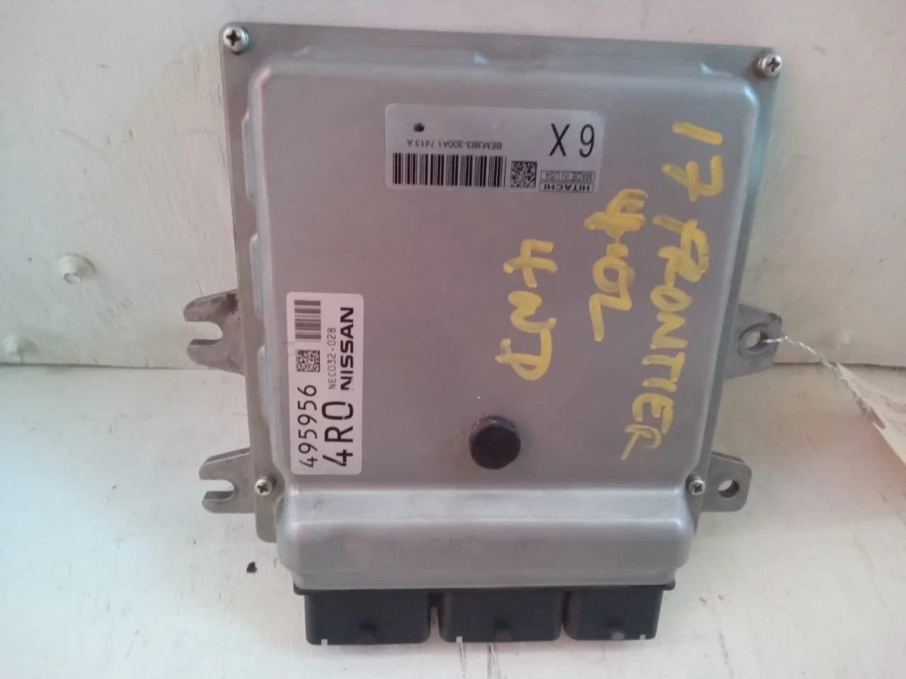 16-17 NISSAN FRONTIER 4.0L 4WD ENGINE COMPUTER CONTROL MODULE ECU ECM BEM3B3300A