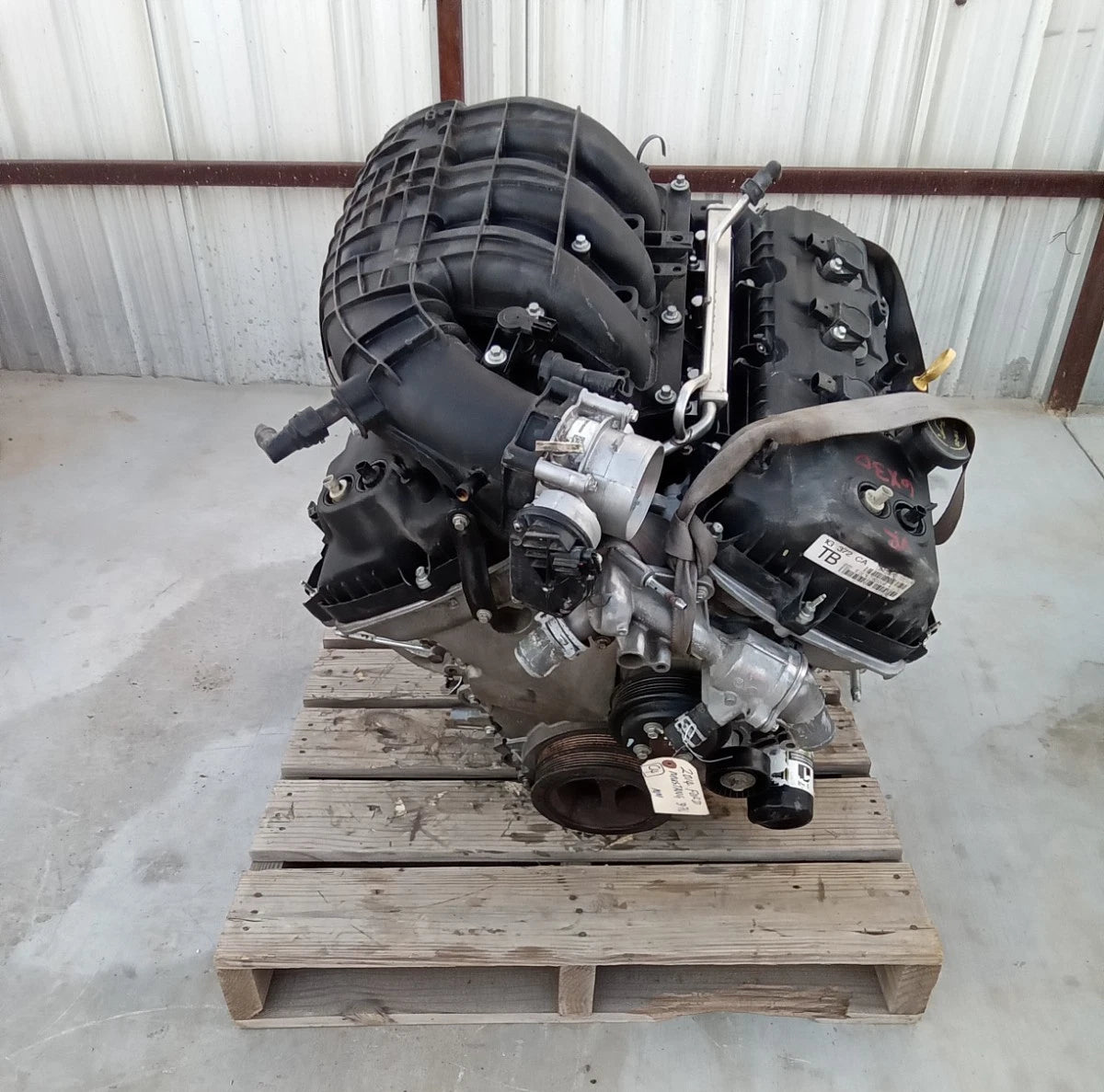 2011 2012 2013 2014 FORD MUSTANG 3.7L V6 ENGINE MOTOR ASSEMBLY VIN M