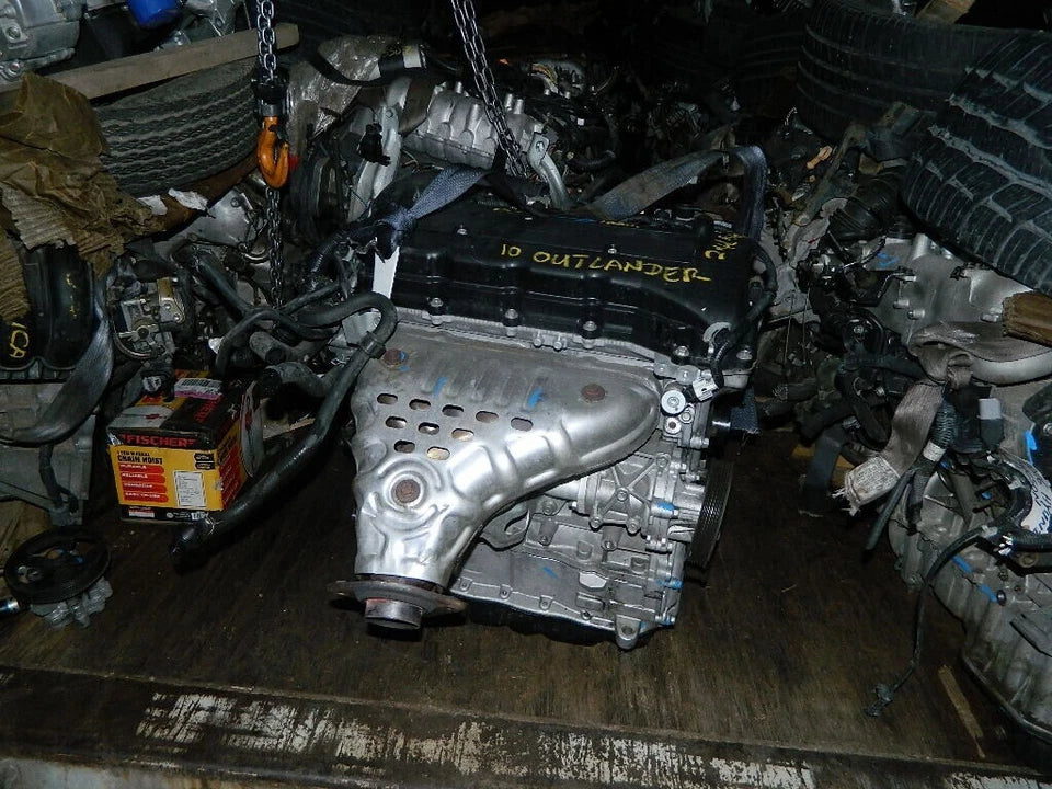 2009 2010 MITSUBISHI OUTLANDER LANCER 2.4L 4CYL ENGINE MOTOR ASSEMBLY 100K MILES