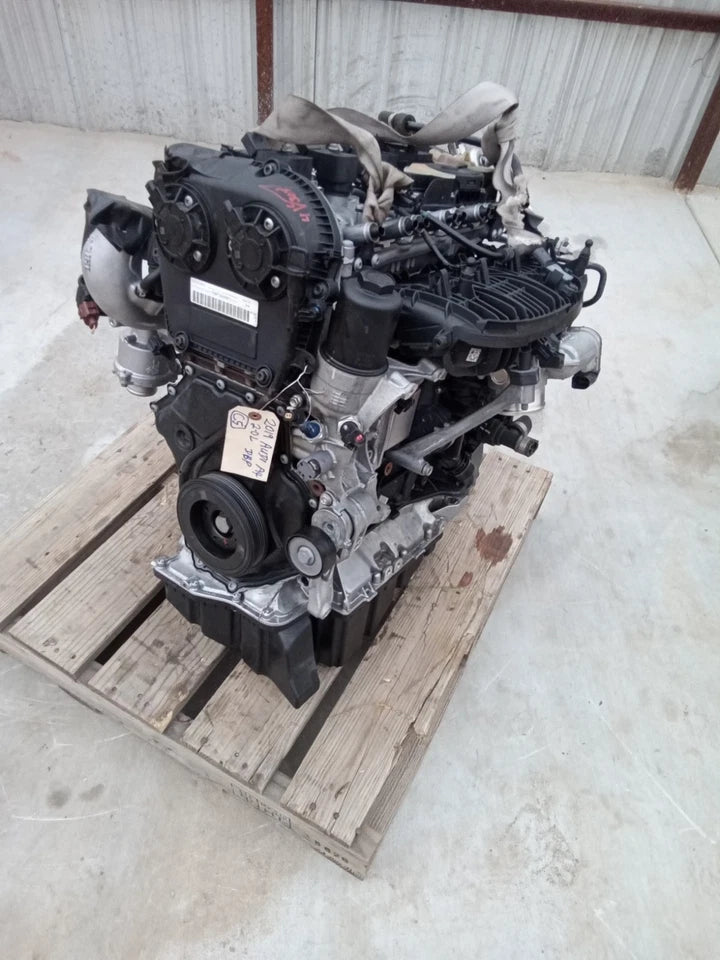 17 18 19 20 AUDI A4 2WD 4X2 FWD 2.0T ENGINE MOTOR ASSEMBLY VIN M 79K MILES