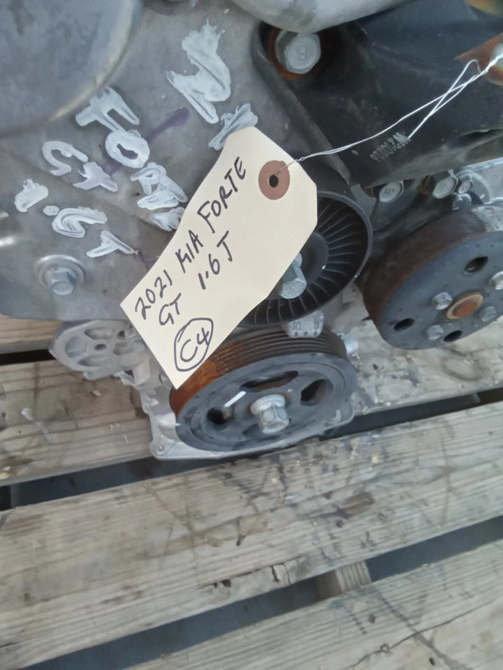 20-24 KIA FORTE 1.6T ENGINE MOTOR ASSEMBLY MT MEXICO BUILT VIN C W/ TURBO G4FJ