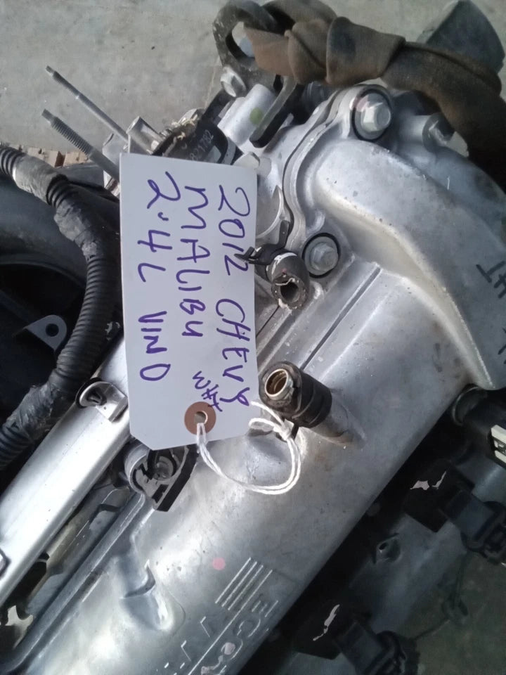 09 10 11 12 CHEVY MALIBU 09 PONTIAC G6 AURA VIN 0 OPT LE5 2.4L ENGINE MOTOR