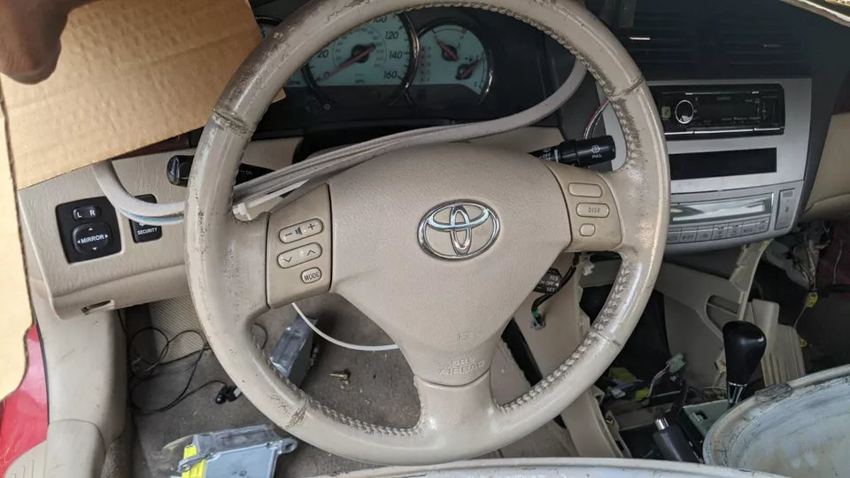 2004 2005 2006 TOYOTA SOLARA Driver Steering Wheel WITH AIRB