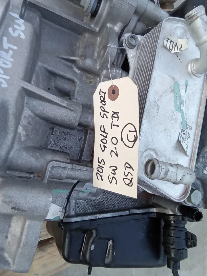 15 16 VOLKSWAGEN GOLF DIESEL TDI 2.0L AUTOMATIC TRANSMISSION ASSEMBLY ID QSD