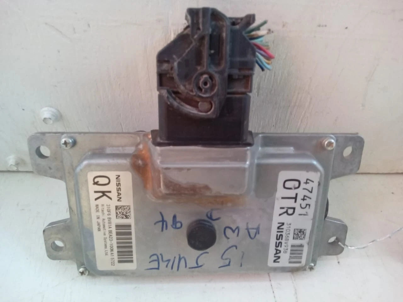 2014 - 2017 NISSAN JUKE AWD TRANSMISION CONTROL MODULE 310F6 BV81A BEA23-100N A1