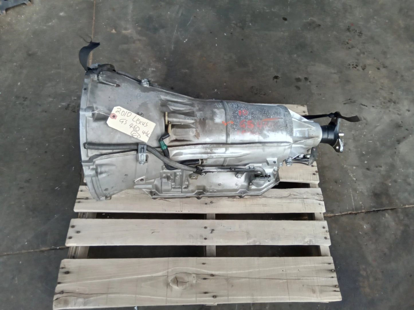 2009 2010 2011 LEXUS GS 460 GS460 4.6L RWD AUTOMATIC TRANSMISSION ASSY LOW MILES 3501050170