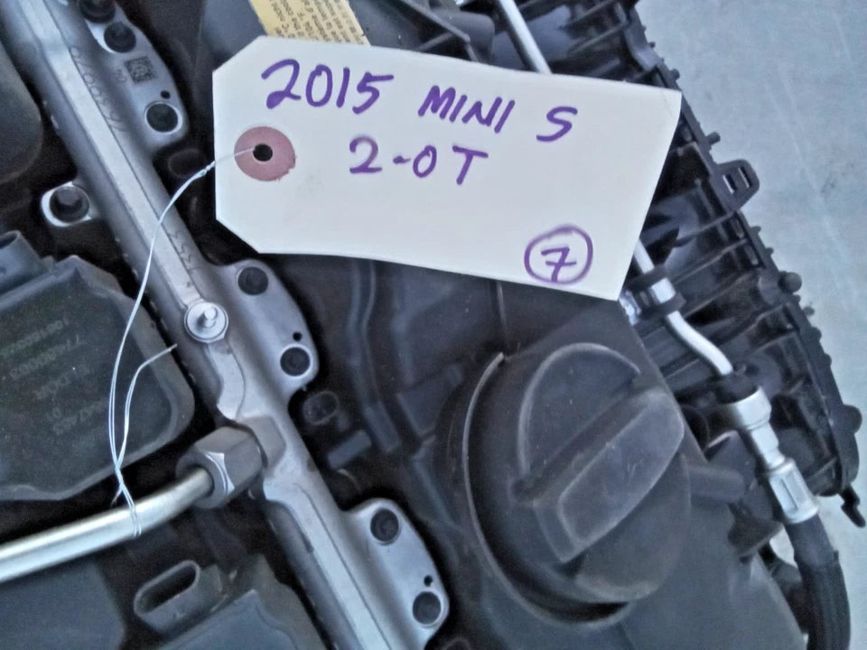 15-17 MINI COOPER S 4DR 17-18 COUNTRYMAN S 16-17 CLUBMAN S 2.0L ENGINE MOTOR