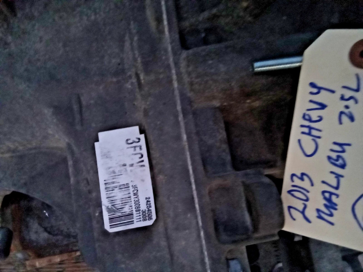 2013 13 CHEVY MALIBU 2.5L AT AUTOMATIC TRANSMISSION ASSEMBLY 3FCW