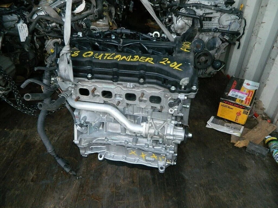 2018 MITSUBISHI OUTLANDER LANCER 2.0L 4CYL AWD ENGINE MOTOR ASSEMBLY