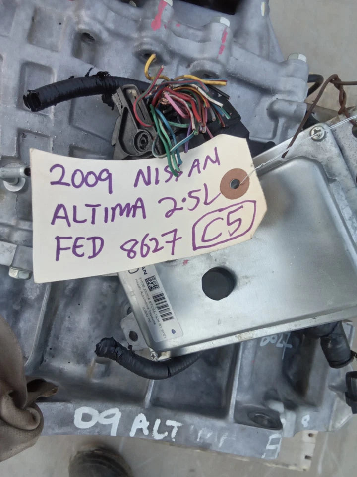 08 09(THRU 06/09) NISSAN ALTIMA 2.5L AT CVT AUTO TRANSMISSION ASSY FED EMISSION