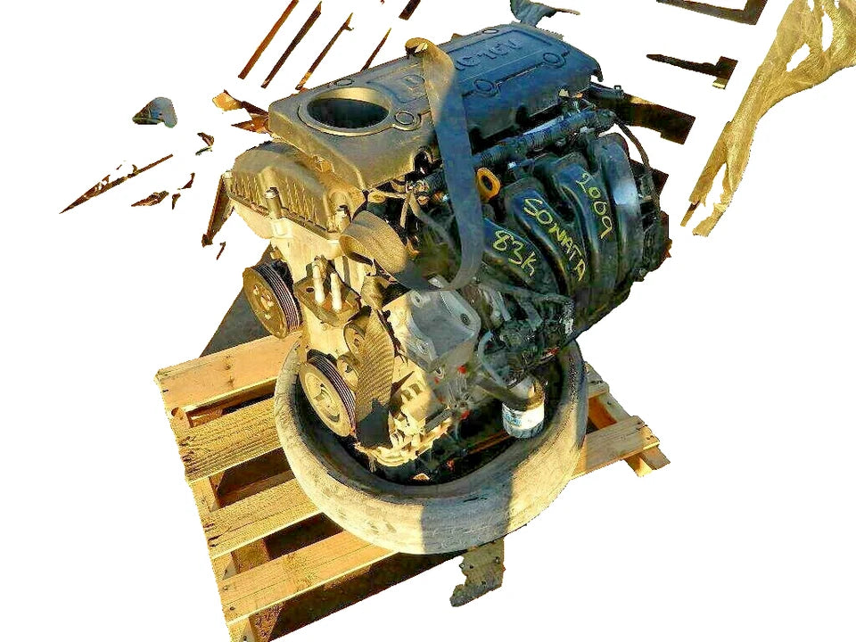 KIA OPTIMA RONDO MAGENTIS HYUNDAI SONATA 2.4L 4CYL ENGINE MOTOR ASSY- 83K MILES