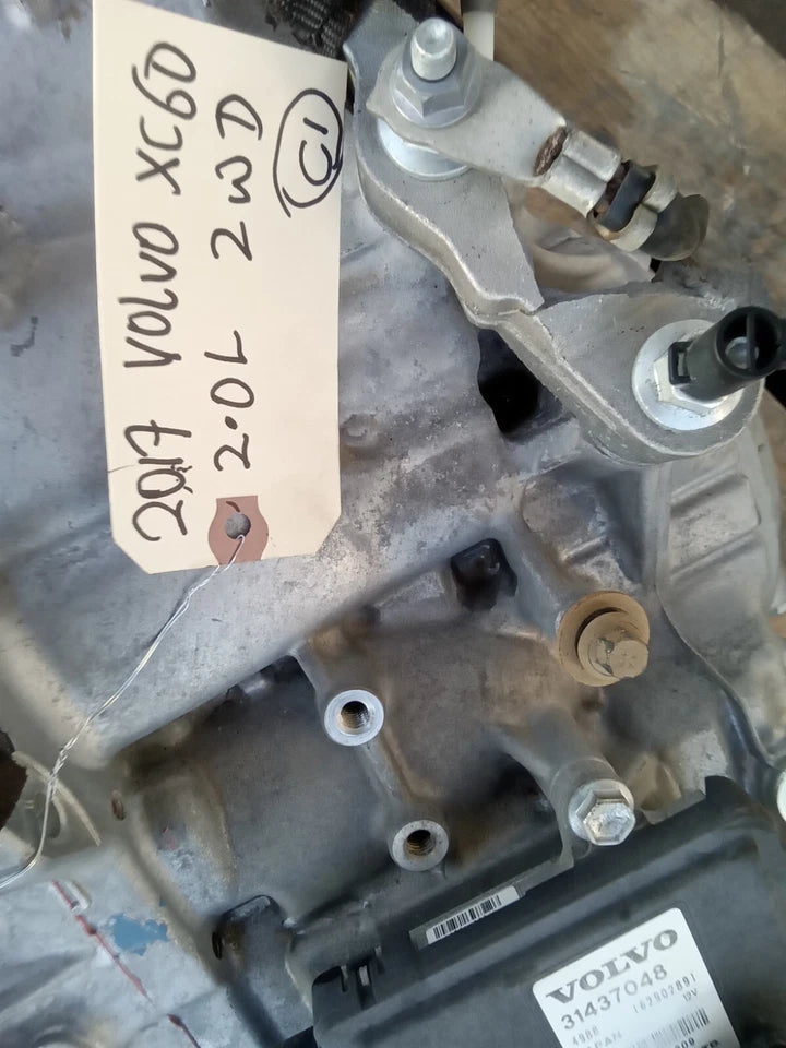 15 16 17 VOLVO XC60 2.0L T5 2WD 4X2 AUTOMATIC TRANSMISSION ASSEMBLY VIN 40