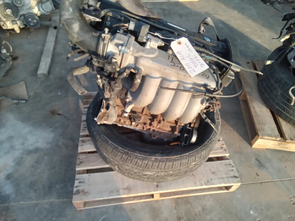 2010 2011 KIA SOUL 2.0L 4CYL ENGINE MOTOR ASSEMBLY (VIN 2, 8th digit)-124,446