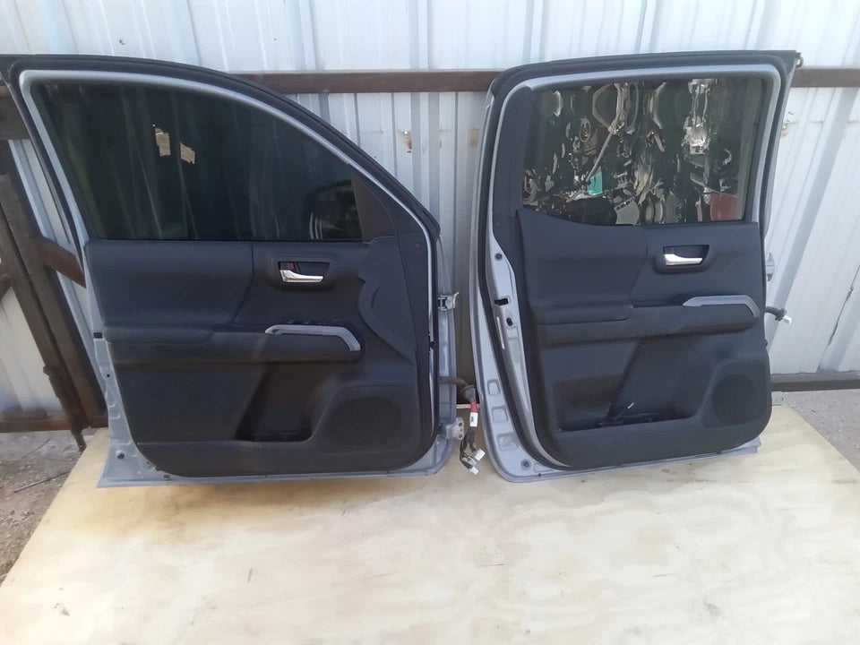 16 17 18 19 20 21 22 23 TOYOTA TACOMA CREW CAB FRONT AND REAR LEFT DOORS ASSY