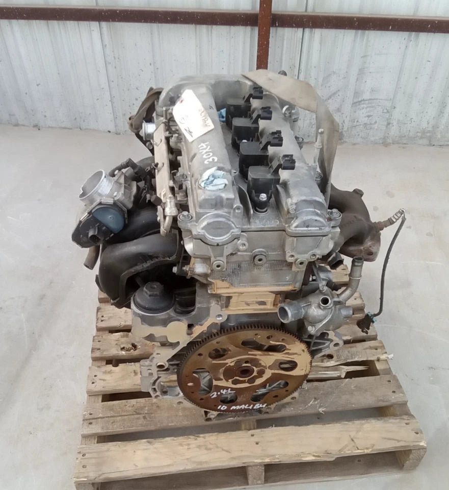 10 11 2012 CHEVY MALIBU 2010 PONTIAC G6 VIN 0 OPT LE9 2.4L ENGINE MOTOR 118K MIL