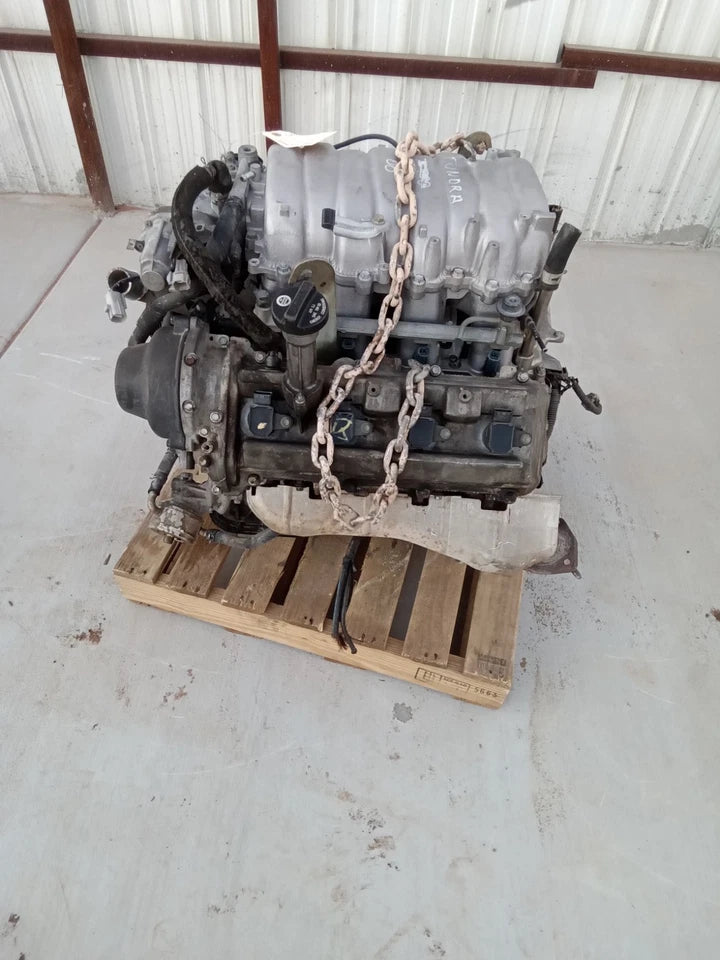 00 01 02 03 04 TOYOTA TUNDRA 4.7L V8 ENGINE MOTOR ASSEMBLY 2UZFE