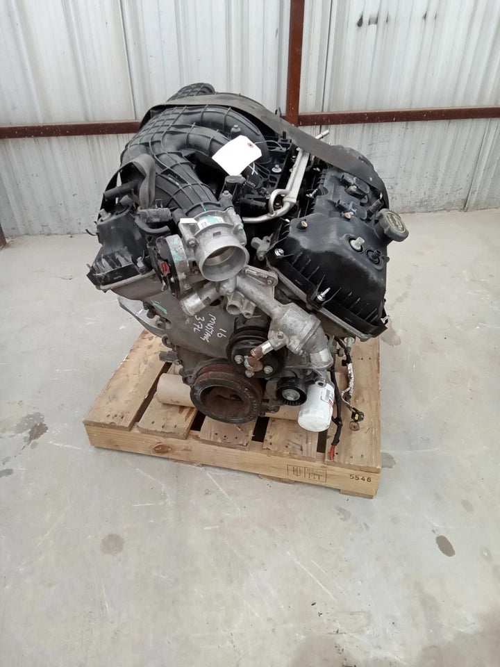 2015 2016 2017 FORD MUSTANG ENGINE MOTOR ASSEMBLY 3.7L VIN M, 8th digit