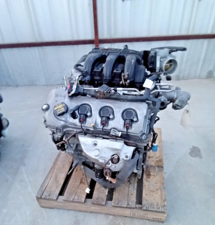 LINCOLN MKZ MKS MKX FORD TAURUS EXPLORER EDGE FLEX 3.5L ENGINE MOTOR W/O COOLER