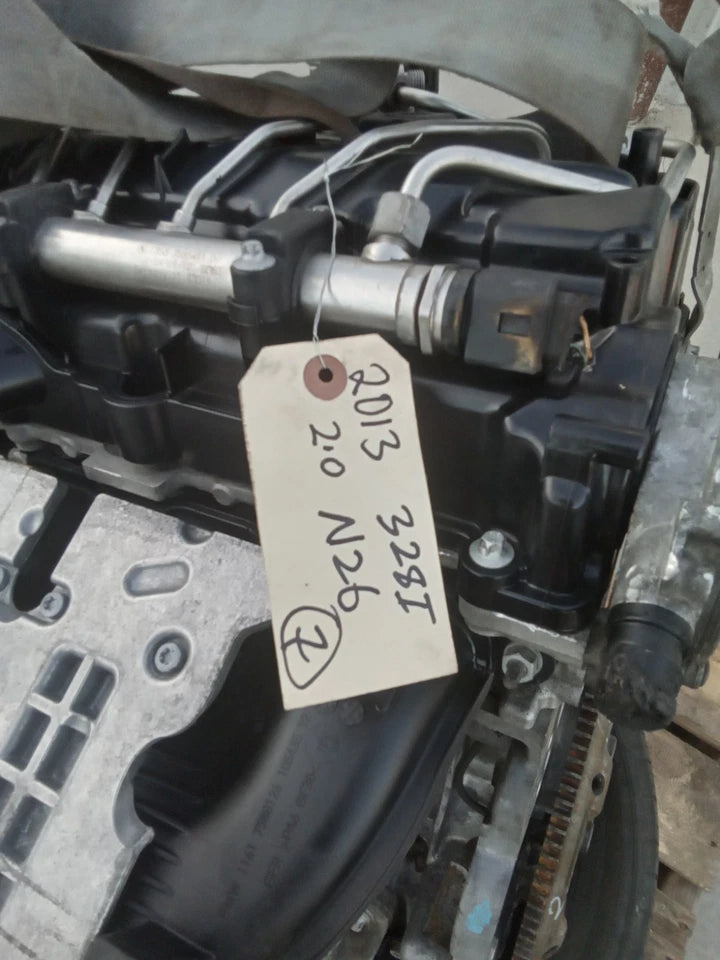 14-16 BMW 428i 12-16 BMW 328i 328 GT RWD 2.0L W/TURBO ENGINE MOTOR ASSEMBLY N26