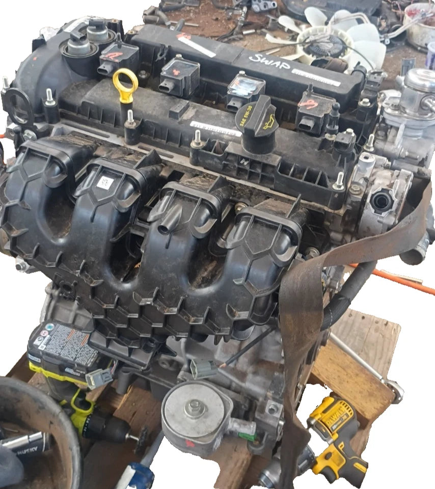 15 16 17 18 FORD FOCUS ST 2.0L TURBO ENGINE MOTOR W/TURBO CRACKED BLOCK FOR PART