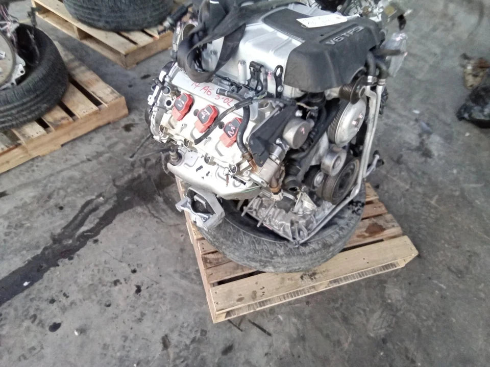 2012 2013 2014 2015 AUDI A6 A7 3.0L ENGINE MOTOR ASSEMBLY W/ SUPERCHARGER CTU