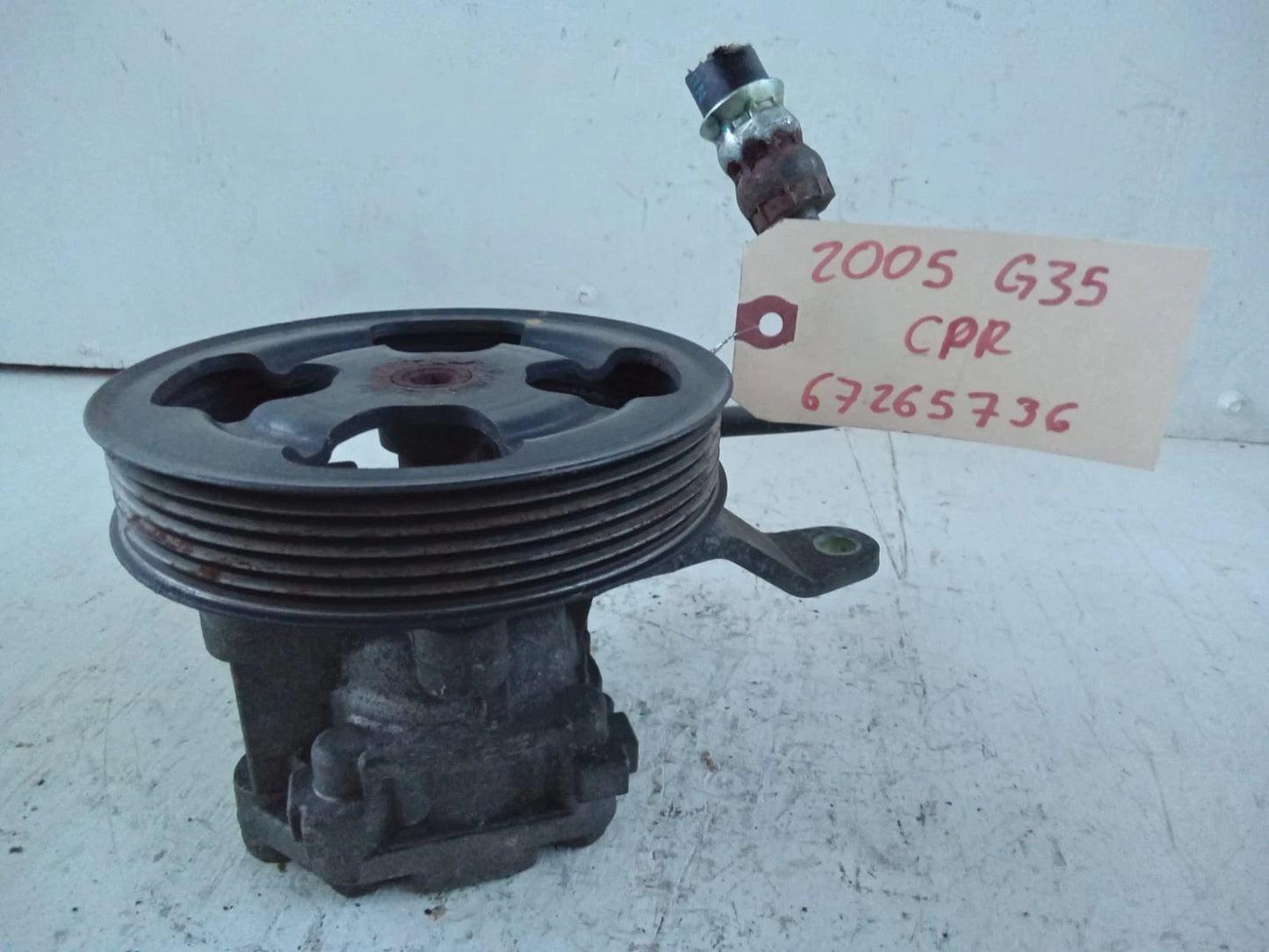 2003-2007 INFINITI G35 3.5L | 03-05 NISSAN 350Z POWER STEERING PUMP 49110-AM605