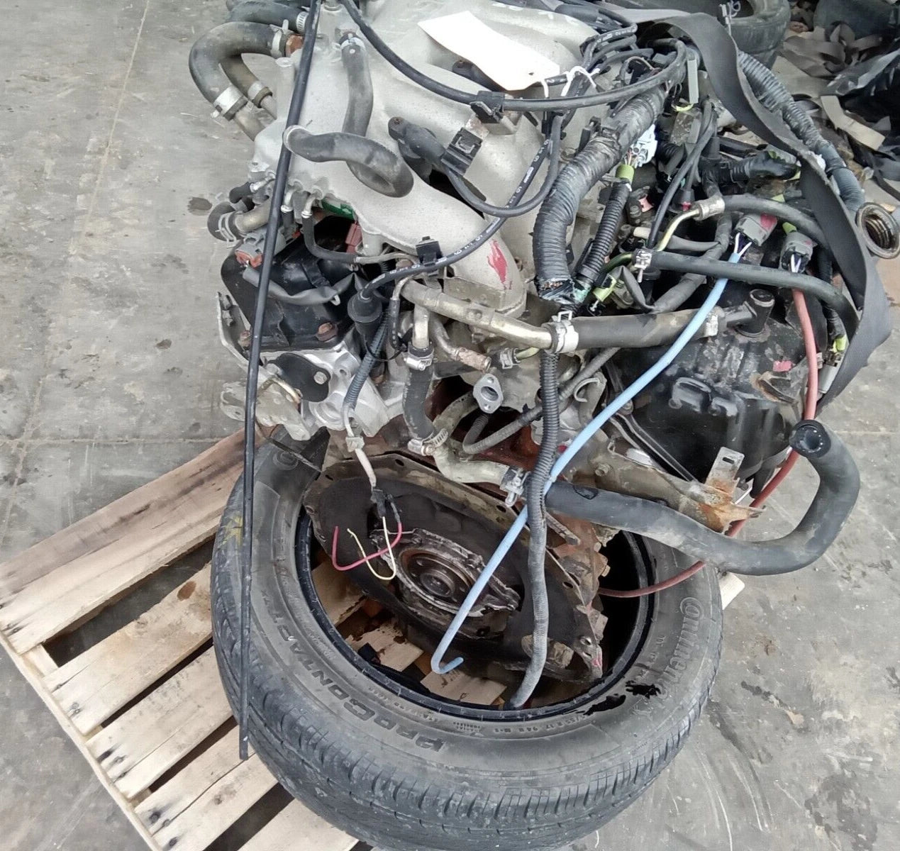 01 02 03 04 NISSAN FRONTIER XTERRA 3.3L V6 ENGINE MOTOR ASSEMBLY VG33E