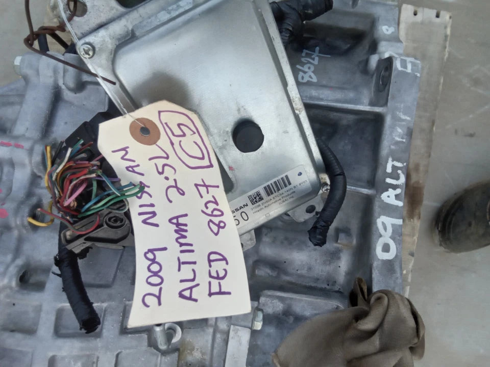 08 09(THRU 06/09) NISSAN ALTIMA 2.5L AT CVT AUTO TRANSMISSION ASSY FED EMISSION