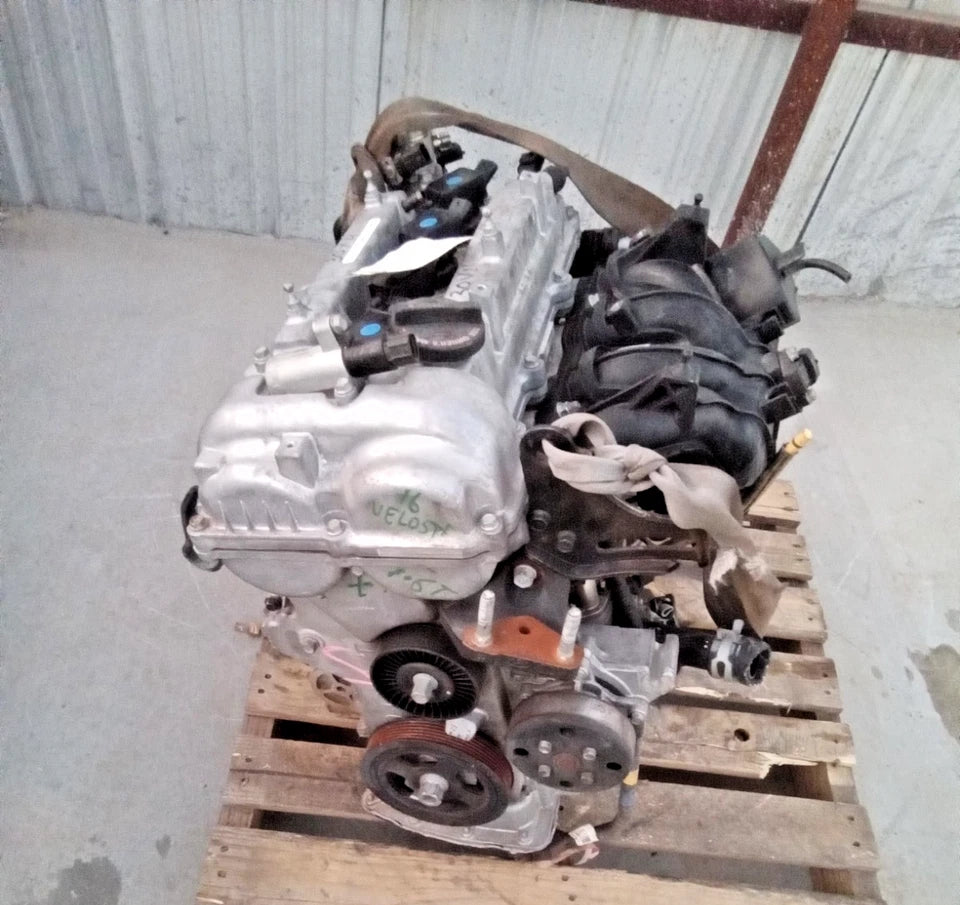 2016 2017 HYUNDAI VELOSTER 1.6L ENGINE MOTOR ASSEMBLY VIN E TURBO G4FJ