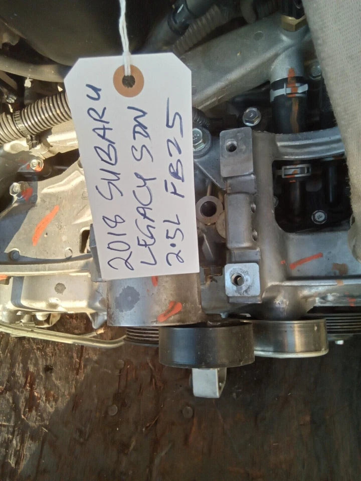 2018 2019 SUBARU LEGACY OUTBACK 2.5L ENGINE MOTOR ASSEMBLY VIN A PZEV FB25 49K