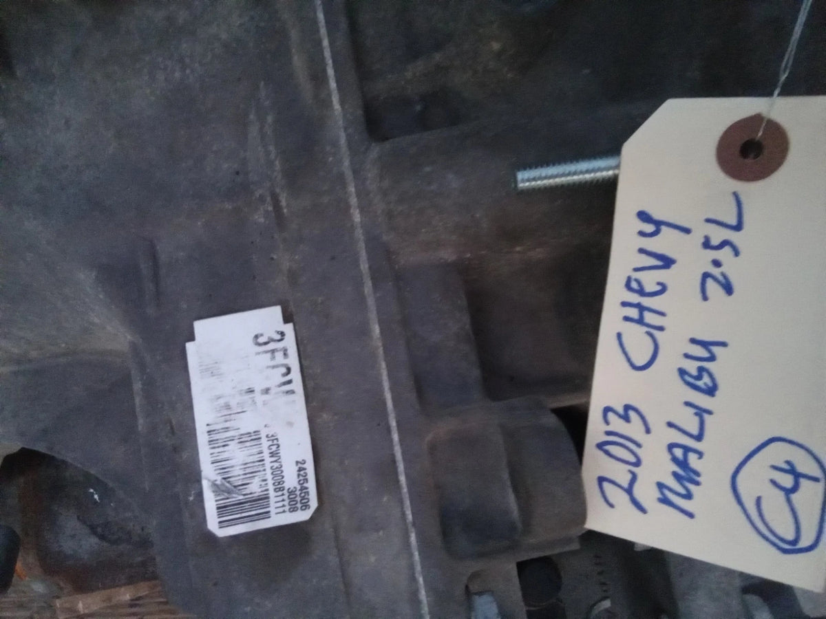 2013 13 CHEVY MALIBU 2.5L AT AUTOMATIC TRANSMISSION ASSEMBLY 3FCW