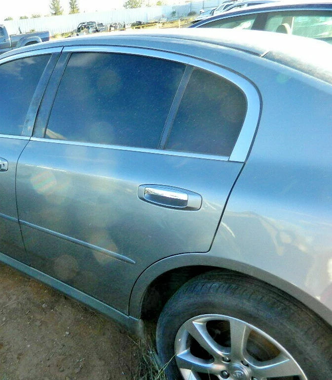 INFINITI G35 SEDAN REAR LEFT DRIVER SIDE DOOR ASSEMBLY
