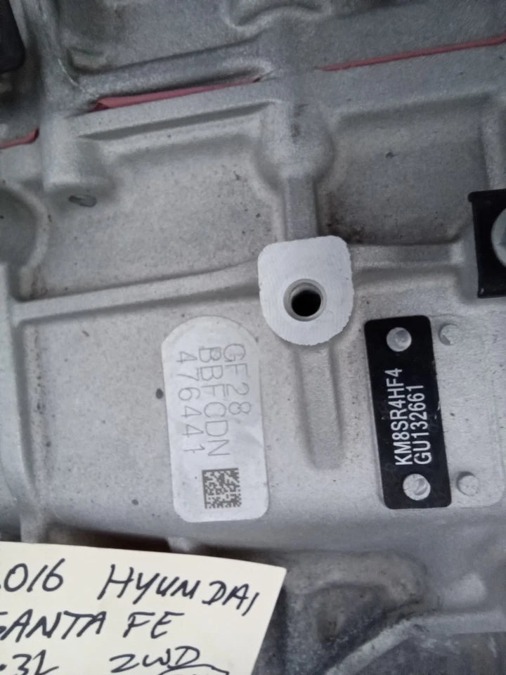 15 16 17 18 19 HYUNDAI SANTA FE 3.3L V6 2WD 4X2 AUTOMATIC TRANSMISSION