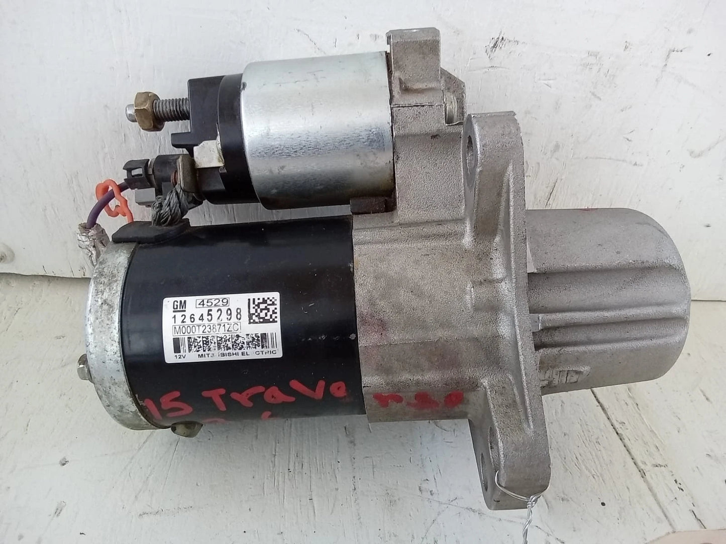 2009-2017 CHEVROLET TRAVERSE 3.6L V6 STARTER MOTOR - M000T23871ZC | 12645298