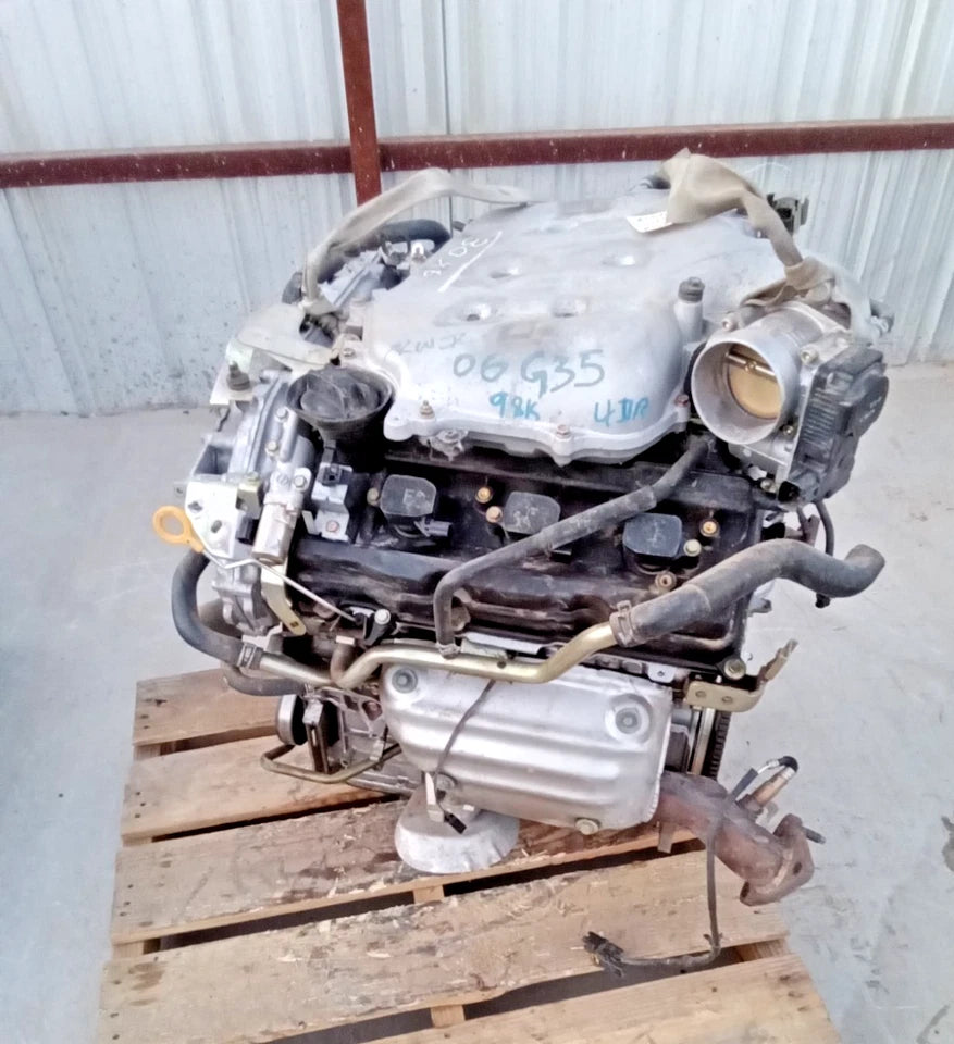 05(FRM 10/05) 06 07 INFINITI G35 05-08 FX35 M35 3.5L RWD 2WD ENGINE MOTOR VQ35DE