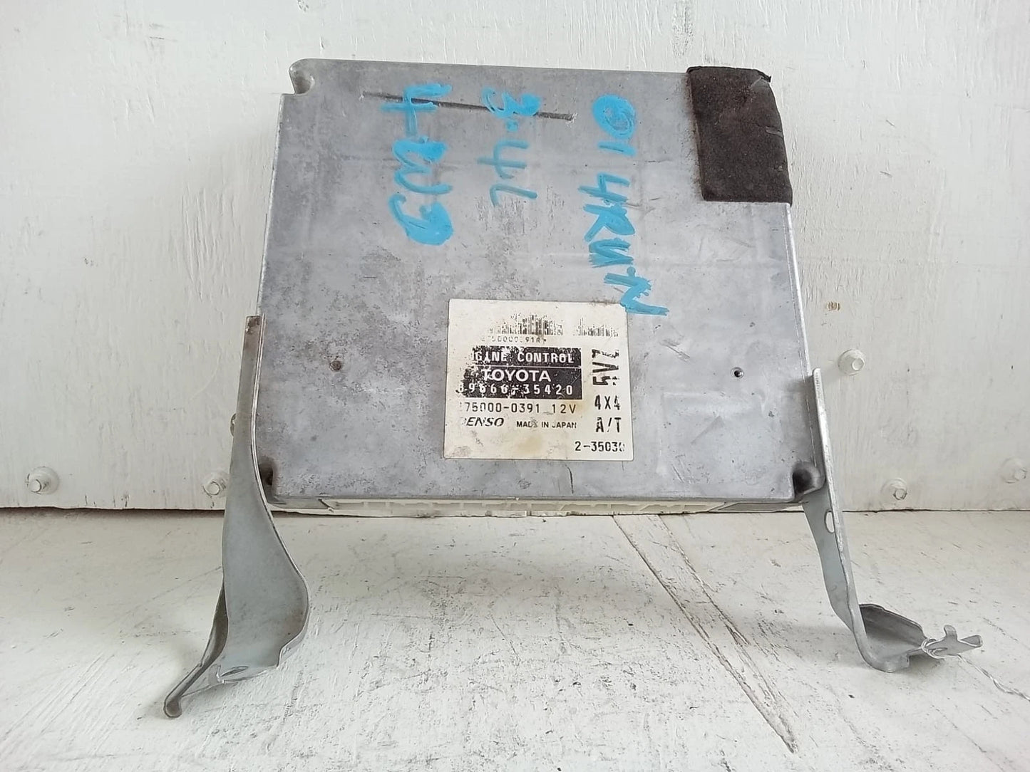 2001 TOYOTA 4RUNNER 3.4L 4WD ENGINE COMPUTER CONTROL MODULE ECU ECM 89666-35420