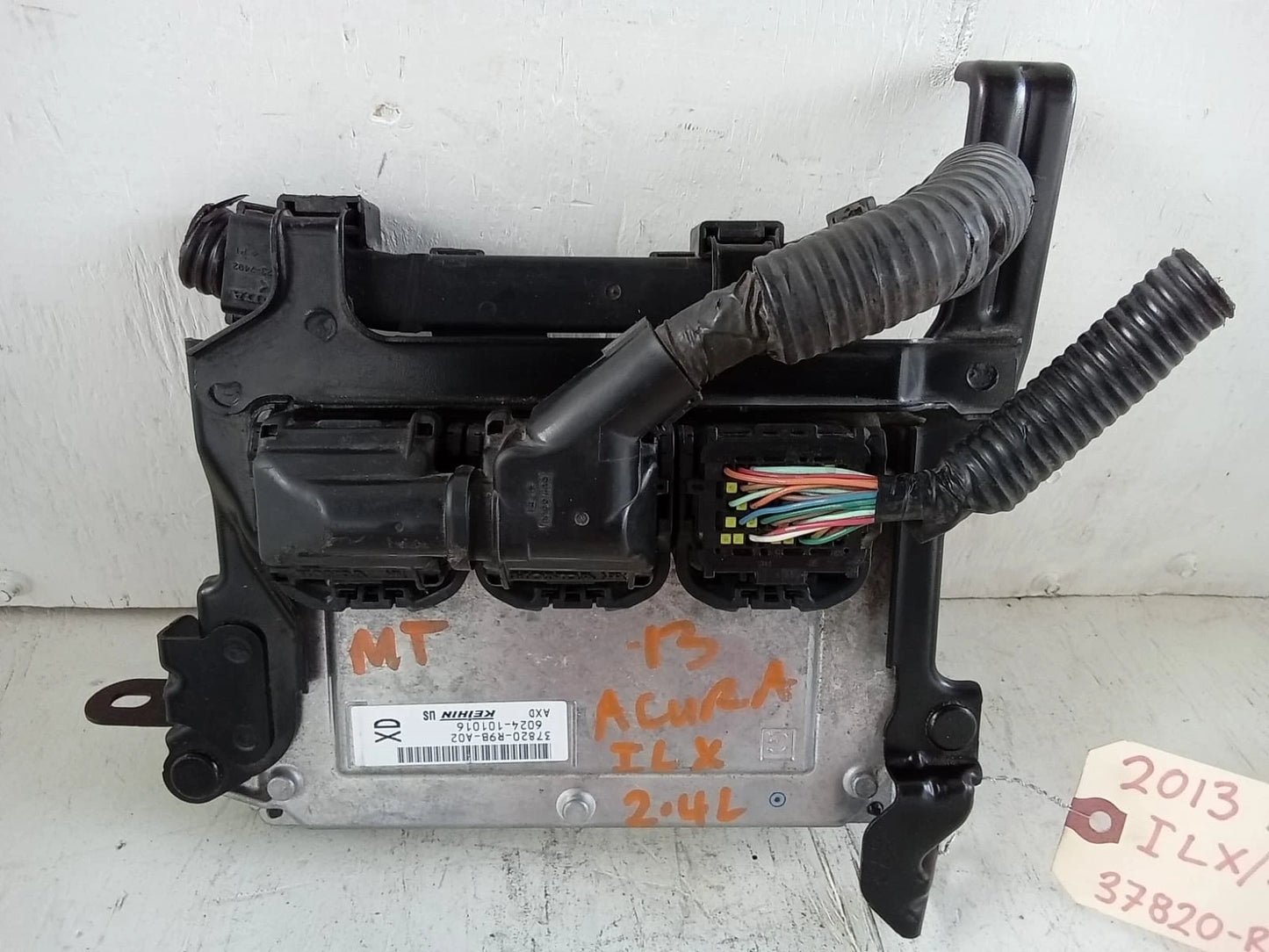2013-2014 ACURA ILX 2.4L MT ENGINE COMPUTER CONTROL MODULE ECU ECM 37820-R9B-A02