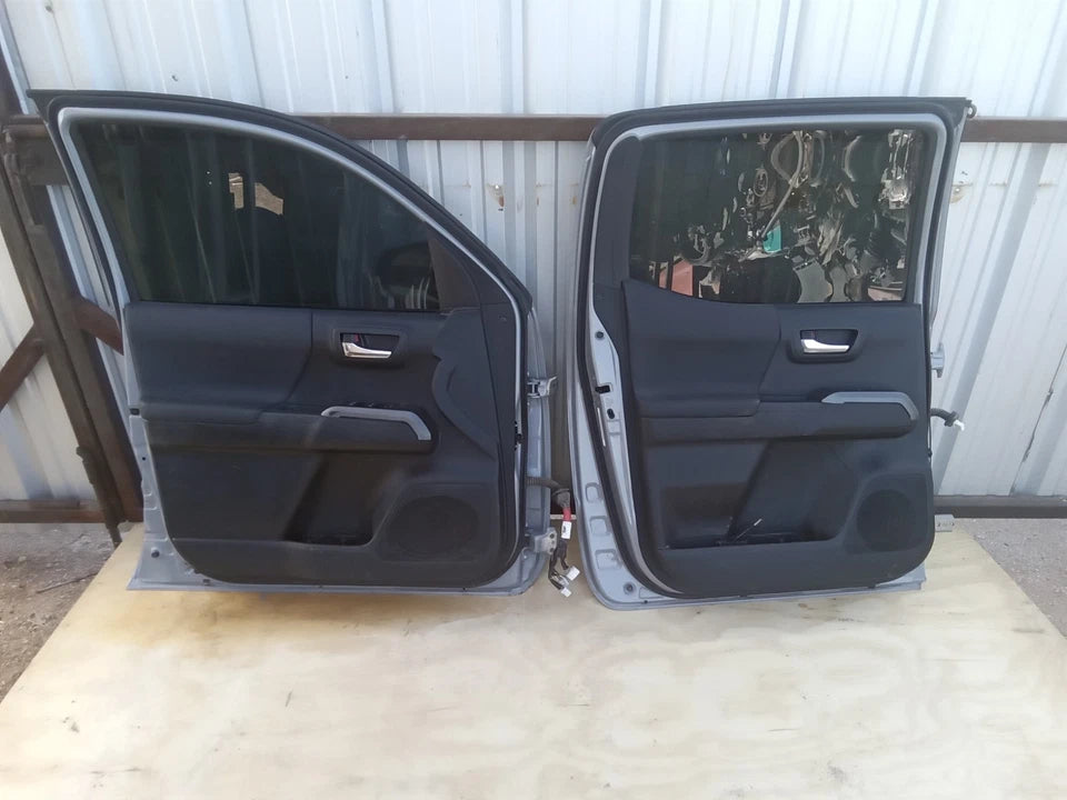 16 17 18 19 20 21 22 23 TOYOTA TACOMA CREW CAB FRONT AND REAR LEFT DOORS ASSY