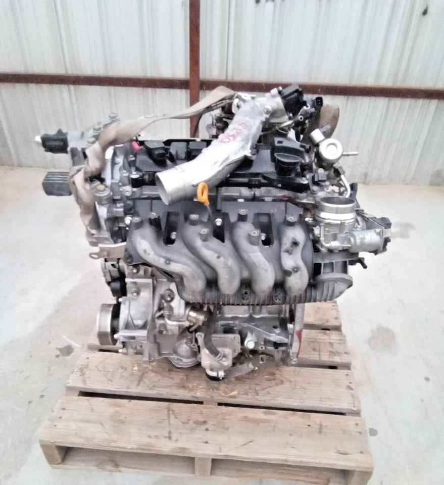 2015 2016 17 NISSAN JUKE 1.6L VIN A MR16DDT CVT S W/TURBO ENGINE MOTOR ASSEMBLY