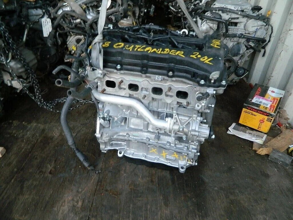 2018 MITSUBISHI OUTLANDER LANCER 2.0L 4CYL AWD ENGINE MOTOR ASSEMBLY