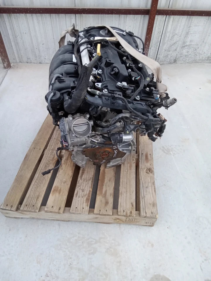 2012 2013 12 13 KIA SOUL 2.0L ENGINE MOTOR ASSEMBLY VIN 6 W/O AUTO STOP & START