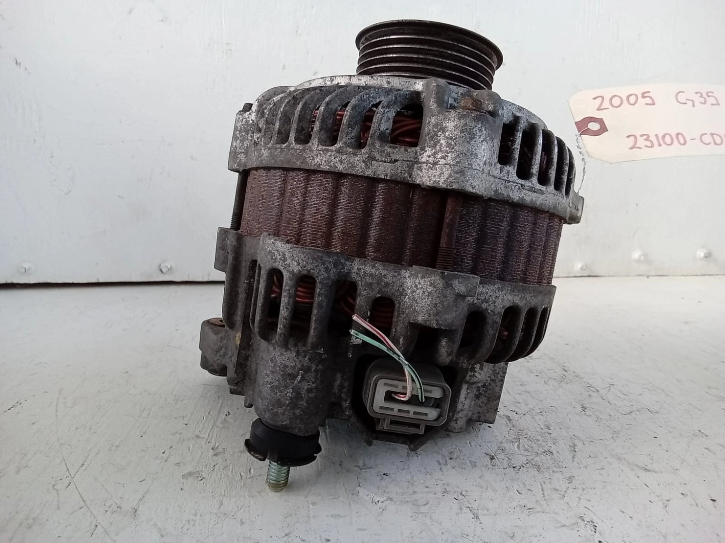 2003-2007 INFINITI G35 3.5L ALTERNATOR GENERATOR - 23100CD010 | A3TG0191