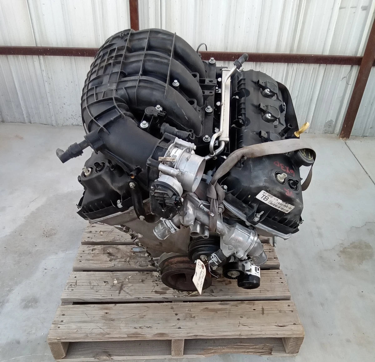 2011 2012 2013 2014 FORD MUSTANG 3.7L V6 ENGINE MOTOR ASSEMBLY VIN M