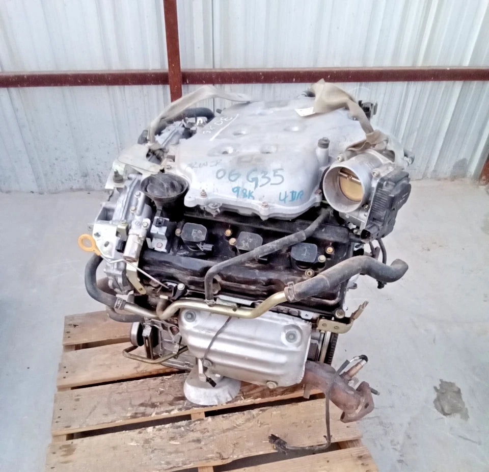 05(FRM 10/05) 06 07 INFINITI G35 05-08 FX35 M35 3.5L RWD 2WD ENGINE MOTOR VQ35DE