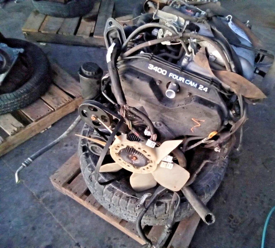 2001 2002 2003 2004 TOYOTA TACOMA PRERUNNER ENGINE MOTOR ASSY 3.4L V6 5VZFE